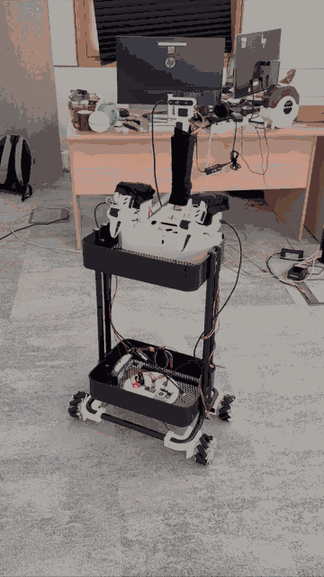 Mecanum base driving (teleop)